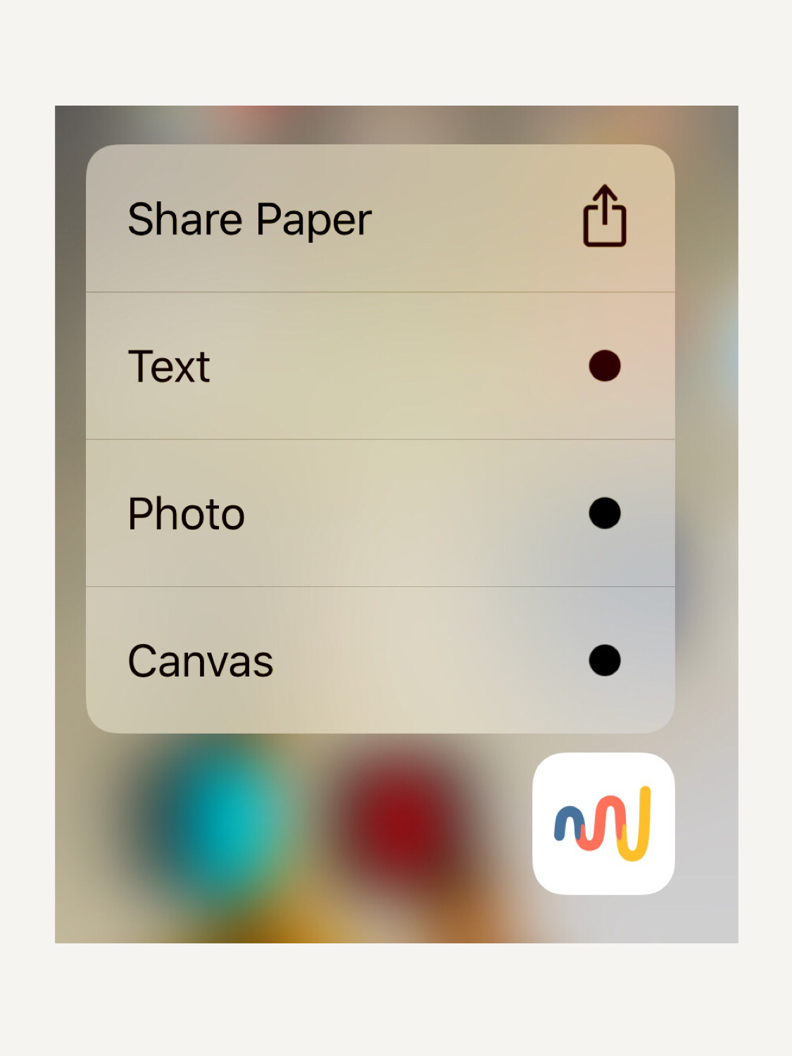 3D Touch actions that are not working.